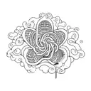 onda do mar tattoo design idea