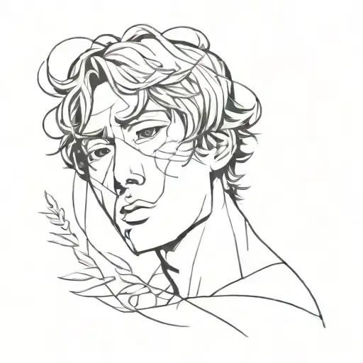 Osamu Dazai tattoo design idea