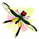 Dragonfly tattoo design idea