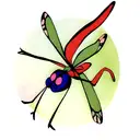 Dragonfly tattoo design idea