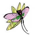 Dragonfly tattoo design idea