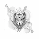 LSD vie amour tattoo design idea