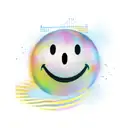 smiley face  tattoo design idea