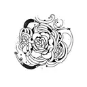 pipe tattoo design idea