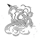 pipe tattoo design idea