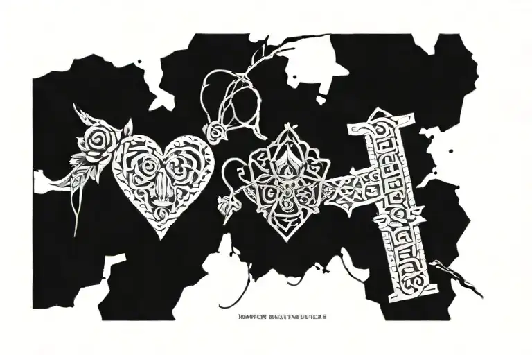 Ego is the strongest,love is the weakest Love is sweet,limerence is the enemy Never chase,only attract  tattoo design idea