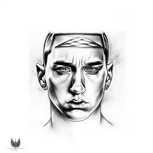 eminem tattoo design idea