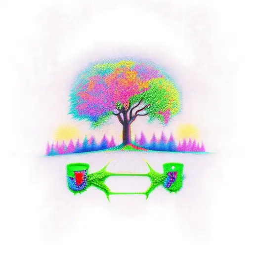 my sons name Mason Brogdon 6/14/08 - 4/11/23 with tree  tattoo design idea