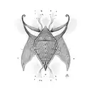 stingray tribal tattoo design idea