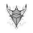 stingray tribal tattoo design idea