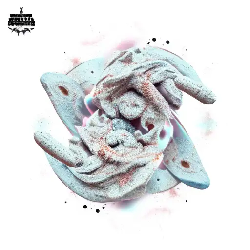 Samira, the Desert Rose, in action with her iconic dual-wielded guns and her signature wind magic tattoo design idea