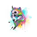 emo tattoo design idea