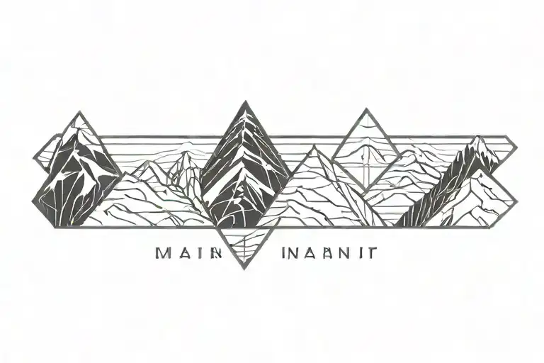 Mountain Infantry tattoo design idea