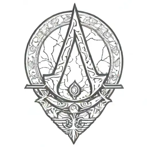 Assassins creed tattoo design idea