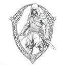 Assassins creed tattoo design idea