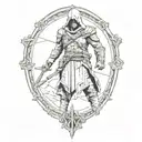 Assassins creed tattoo design idea