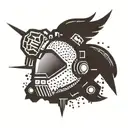 Helldivers Logo tattoo design idea