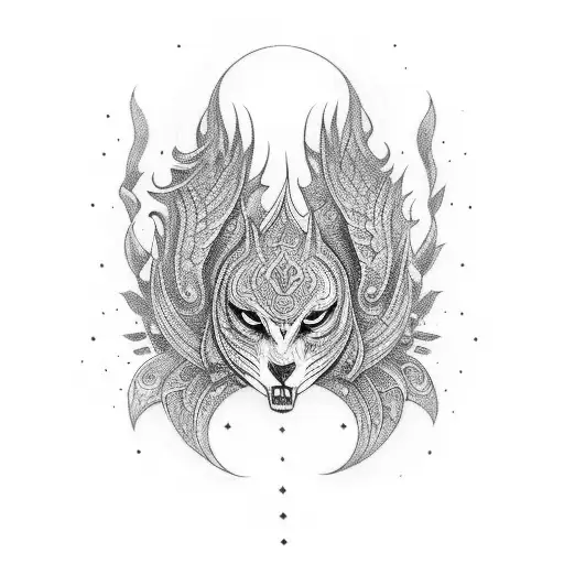 vishnu tattoo design idea