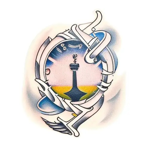 Oasis band tattoo design idea