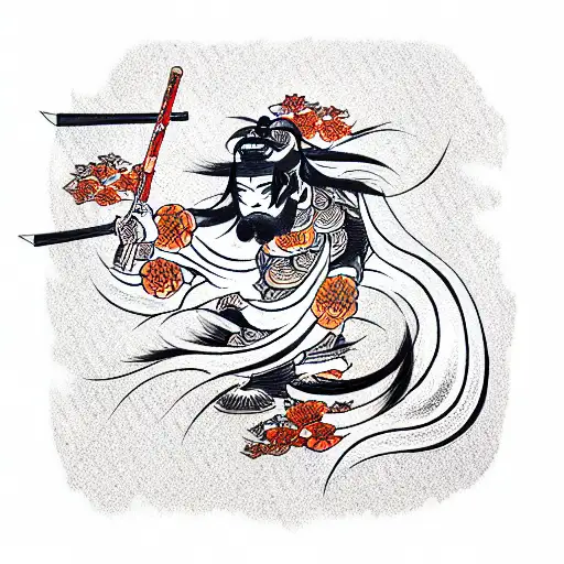 Download A Traditional Japanese Tattoo Design  Wallpaperscom