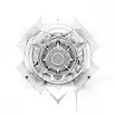 renaissance, chakra, body positive, meditation  tattoo design idea