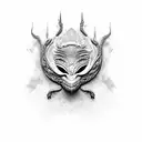 symbiote python scales tattoo design idea