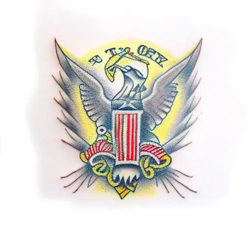 military Card  tattoo design idea