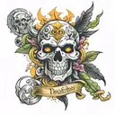 seven deadly sins tattoo design idea