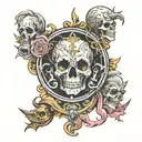 seven deadly sins tattoo design idea
