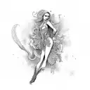 lilith tattoo design idea