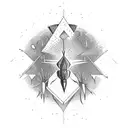 ikarus falling from the sky to hell tattoo design idea