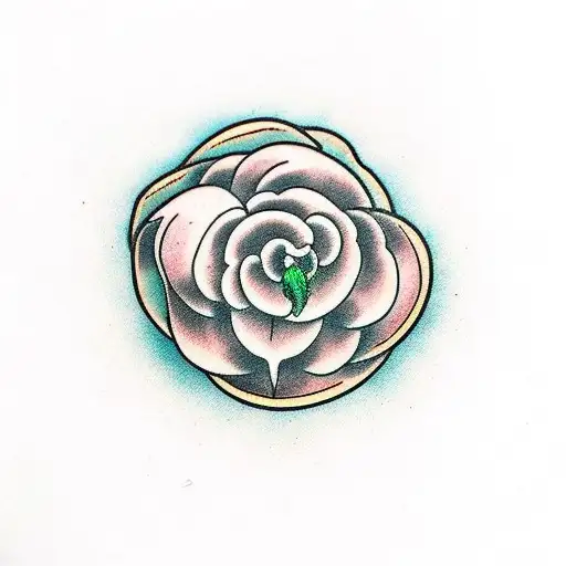 bleeding hearts flower tattoo design idea