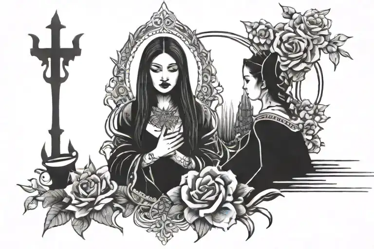 Loyalty Out Values Everything tattoo design idea