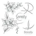 serenity wisdom courage tattoo design idea