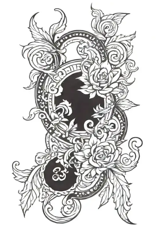 birthdate 7 13 2001 tattoo design idea