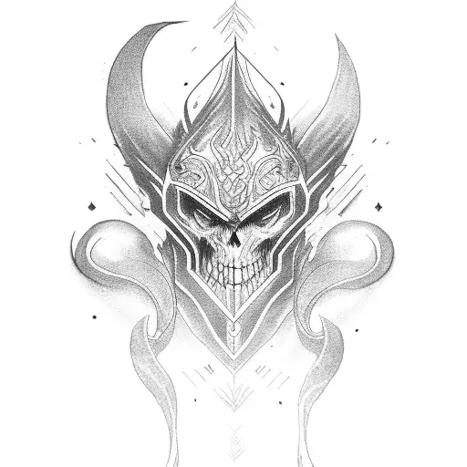 Wizard  tattoo design idea