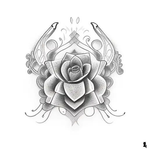 mine canary tattoo design idea