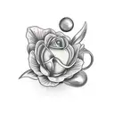 mine canary tattoo design idea