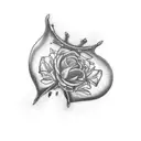 mine canary tattoo design idea