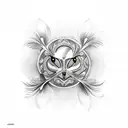 canary tattoo design idea