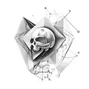 quantum physics tattoo design idea