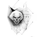 quantum physics tattoo design idea