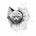 quantum physics tattoo design idea