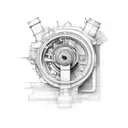 F1 engine tattoo design idea