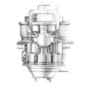 F1 engine tattoo design idea