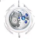 Moon sirene tattoo design idea