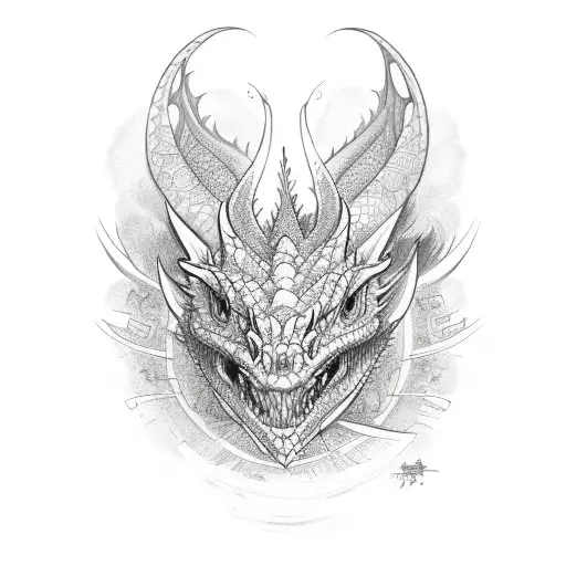 collarbone dragon tattoo tattoo design idea