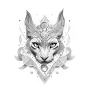 Lucia con Claveles  tattoo design idea