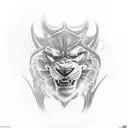 Dodge Charger R/T tattoo design idea