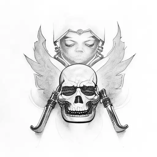 harley davidson tattoo design idea